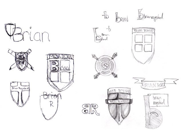Early Sketch of Logo Ideas